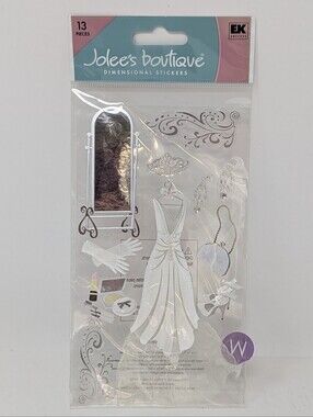 Jolee's Boutique Stickers Wedding Dress
